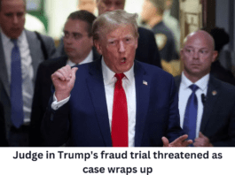 Judge in Trump's fraud trial threatened as case wraps up